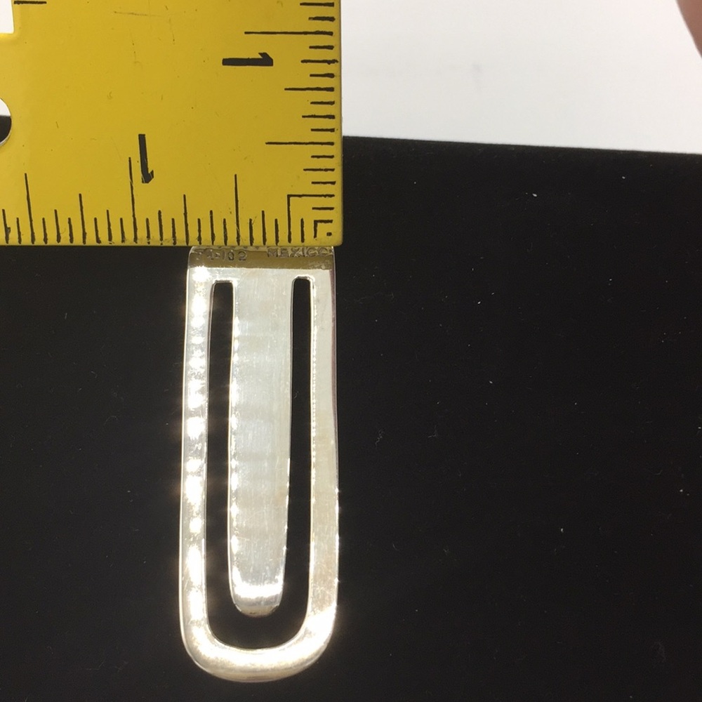 Sterling Silver Bookmaker With Initial “V” - image 5